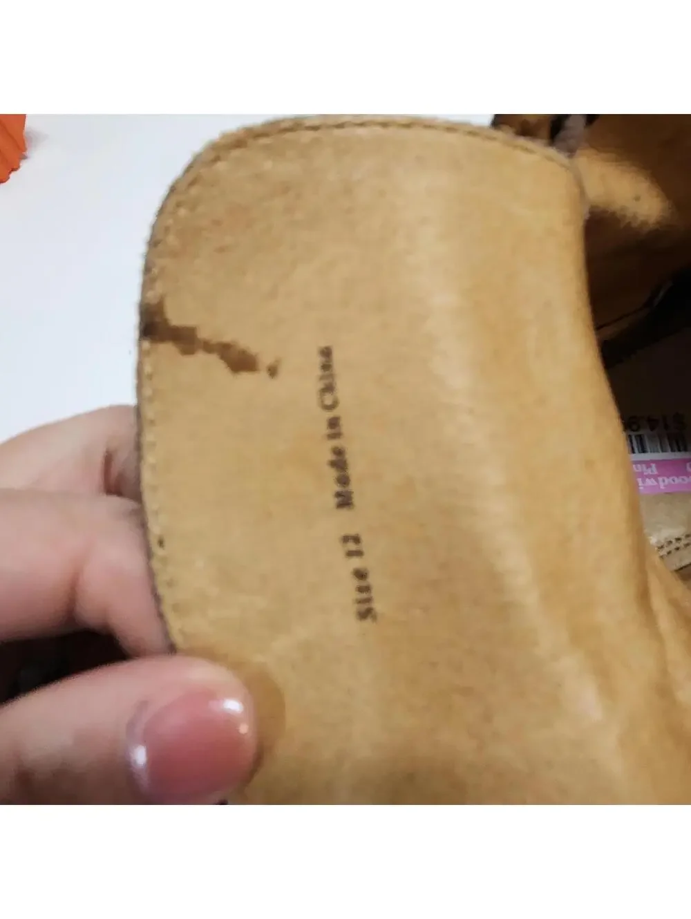 EUC Unique JD Fisk: Forest Cognac mens Boot 12